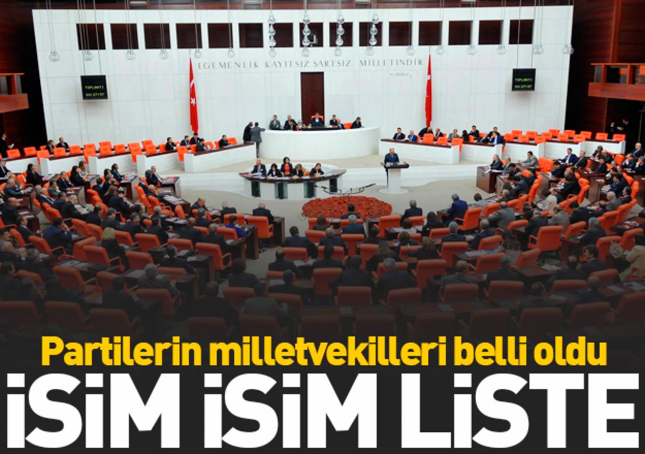 27. Dönem Milletvekili isim listesi - Hangi partinin kaç milletvekili var