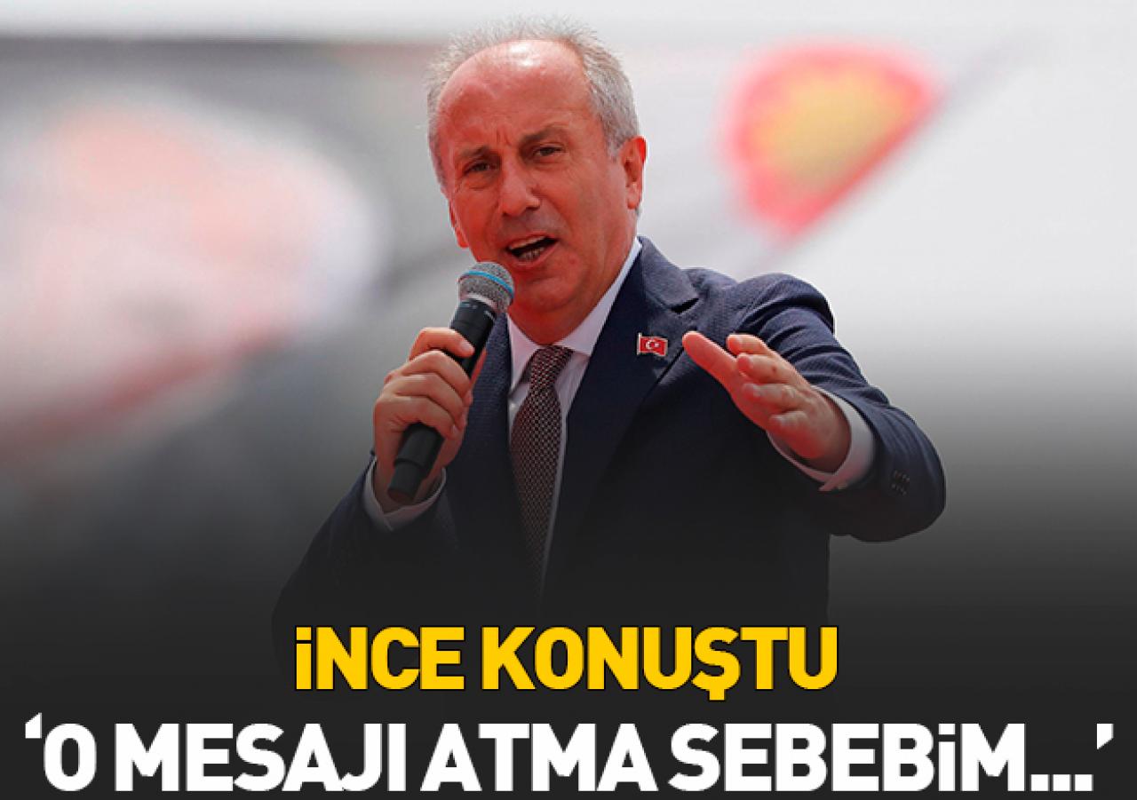 Muharrem İnce nerede ve ne zaman konuşacak? Hangi kanalda yayınlanacak