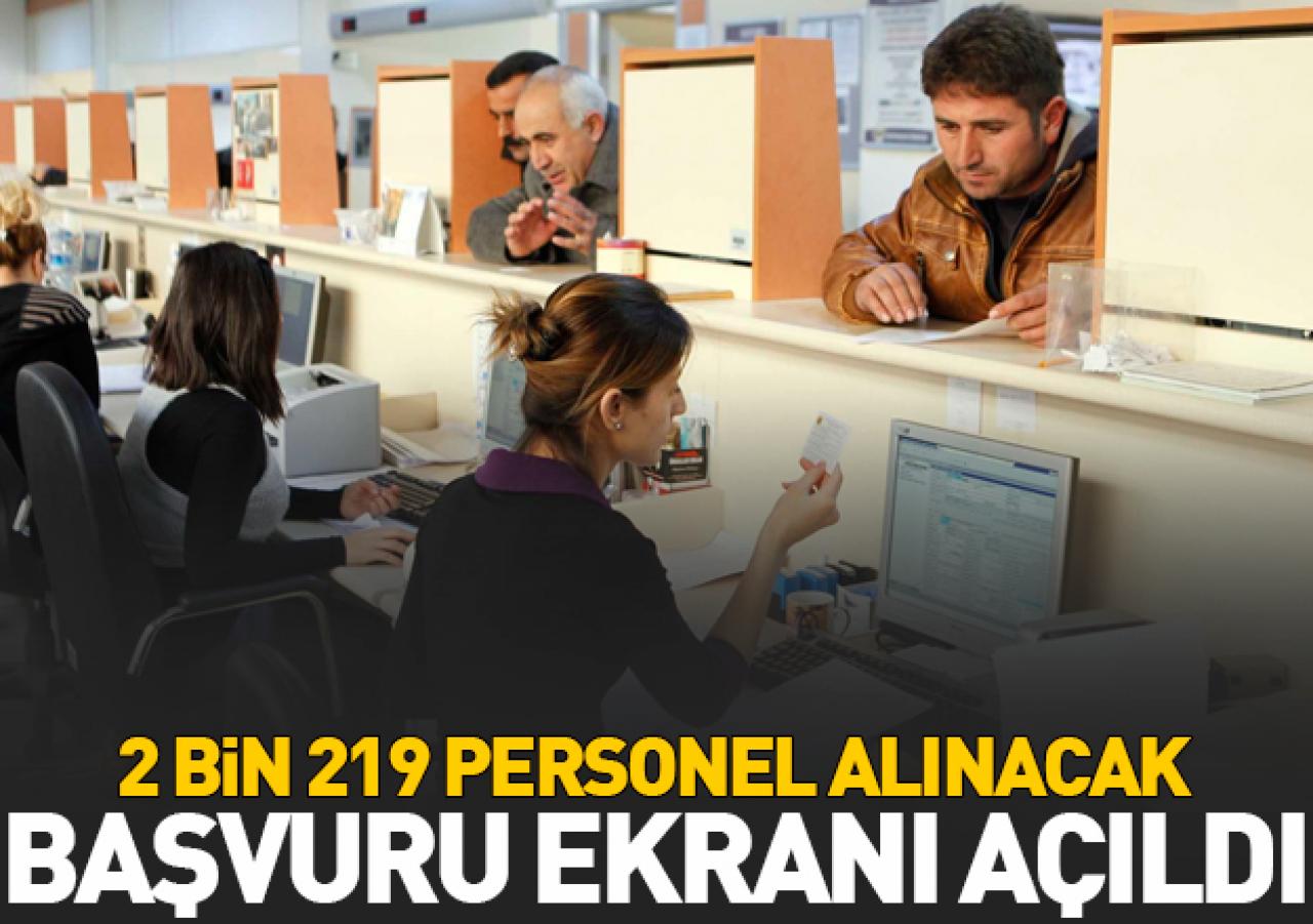 İŞKUR 2 bin 219 personel alımı yapacak! Başvuru şartları ve tarihleri