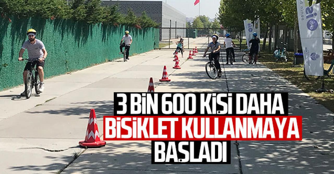 İSBİKE ile 3 bin 600 kişi daha pedal çevirmeye başladı