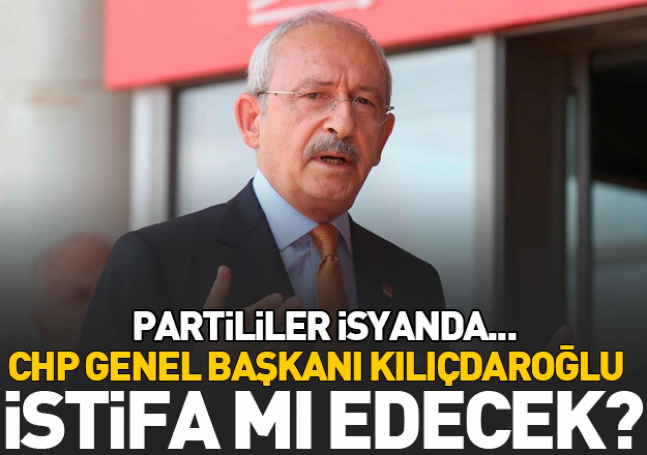 CHP Genel Başkanı Kemal Kılıçdaroğlu istifa mı edecek? Gözler parti toplantısında