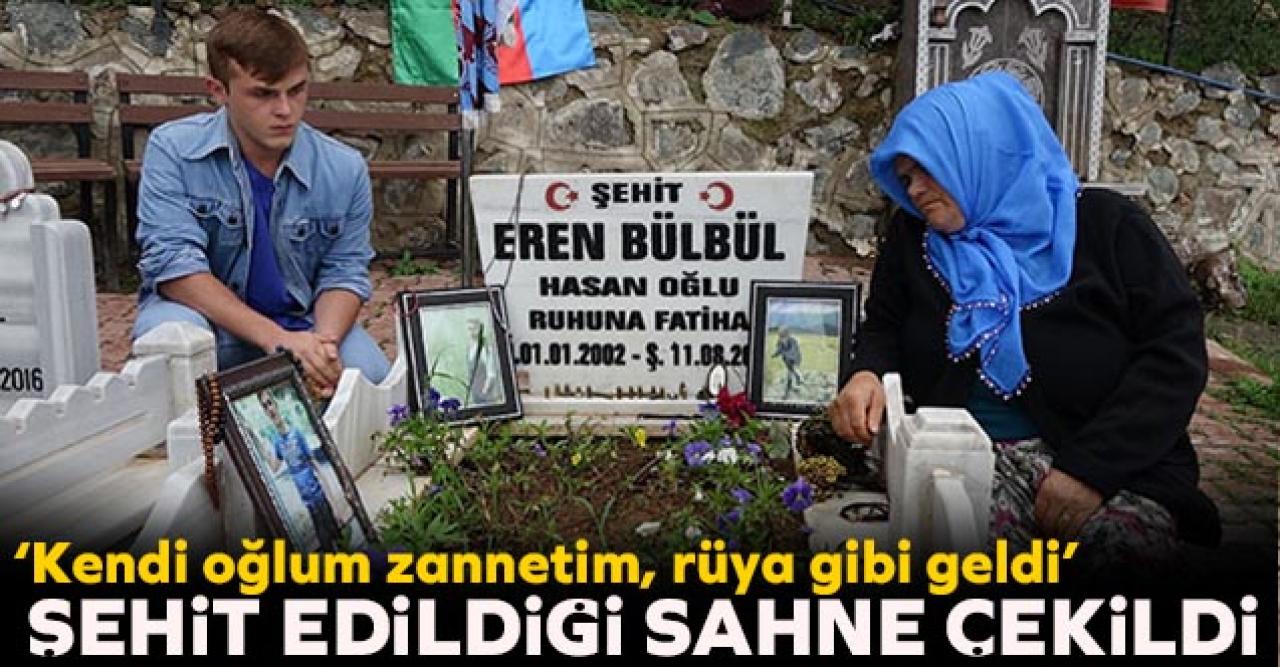 Eren Bülbül'ün şehit düştüğü sahne ölüm yıl dönümünde çekildi