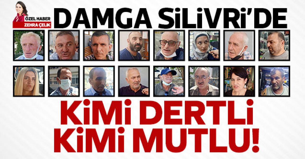 Silivri'de kimi dertli kimi mutlu