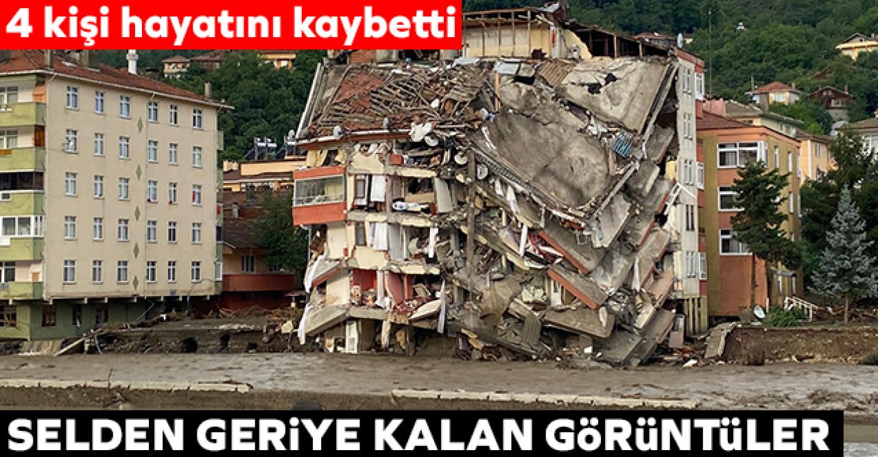 Kastamonu'daki sel felaketinde 4 kişi hayatını kaybetti