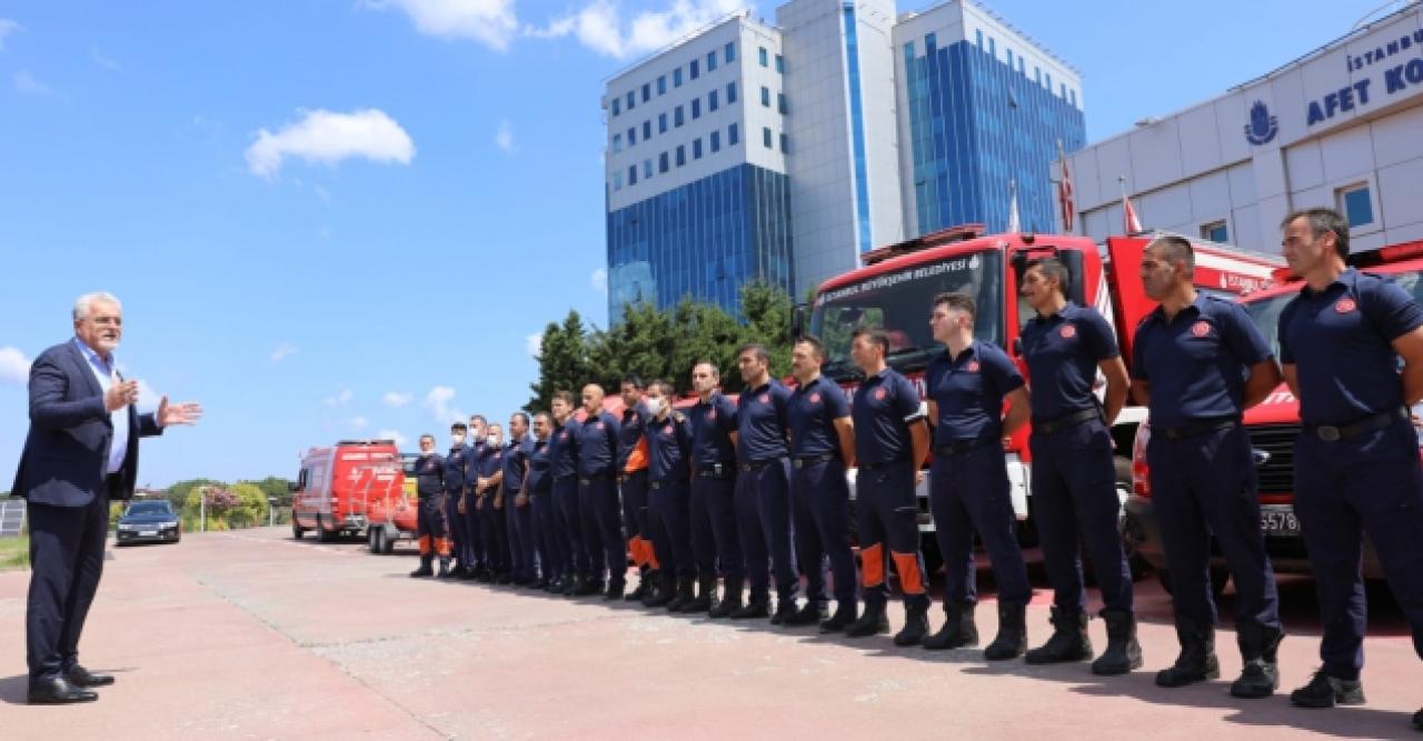 İBB ekipleri Batı Karadeniz'e hareket etti