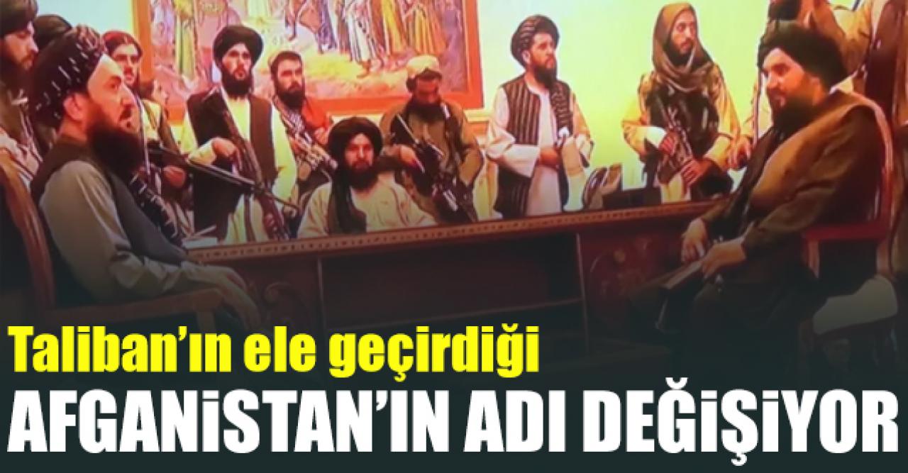 Aganistan'ın adı değişiyor