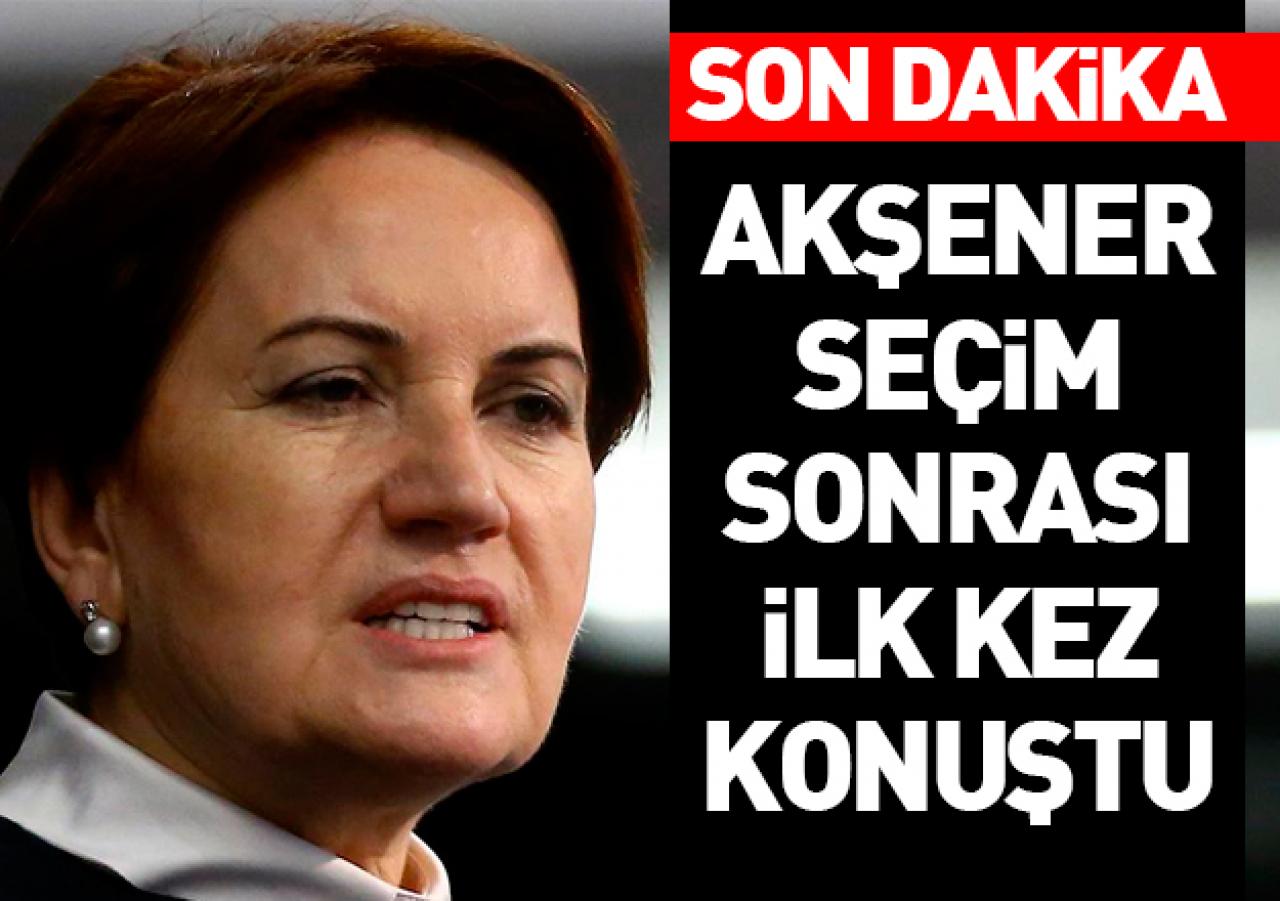 Meral Akşener: Muharrem İnce'ye katılmıyorum