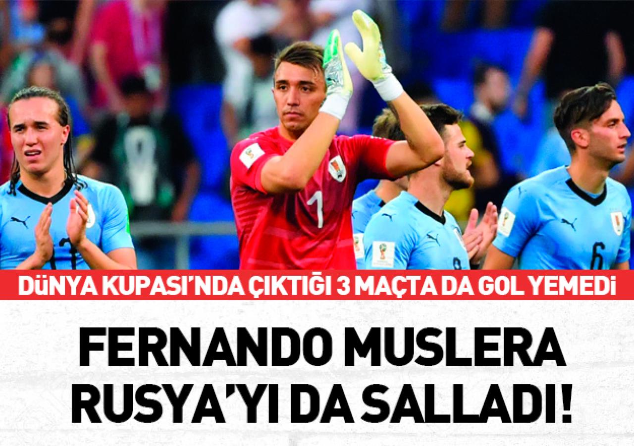 Muslera Rusya'yı salladı!