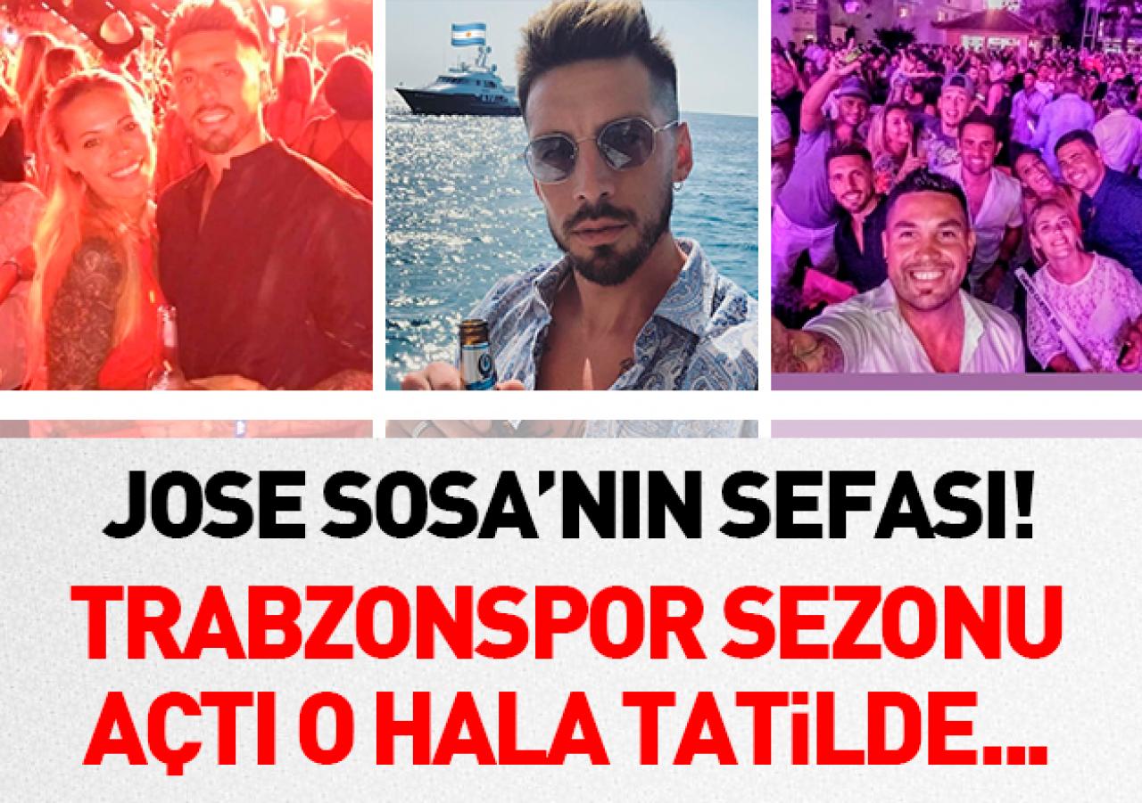 Jose Sosa'nın sefası!