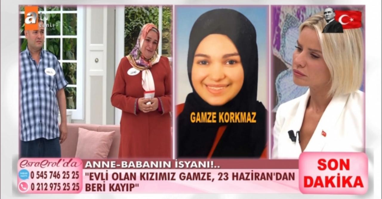 Esra Erol'da Gamze Korkmaz kimdir ve nerede? Şeker hastası genç kız 23 Haziran'dan bu yana kayıp