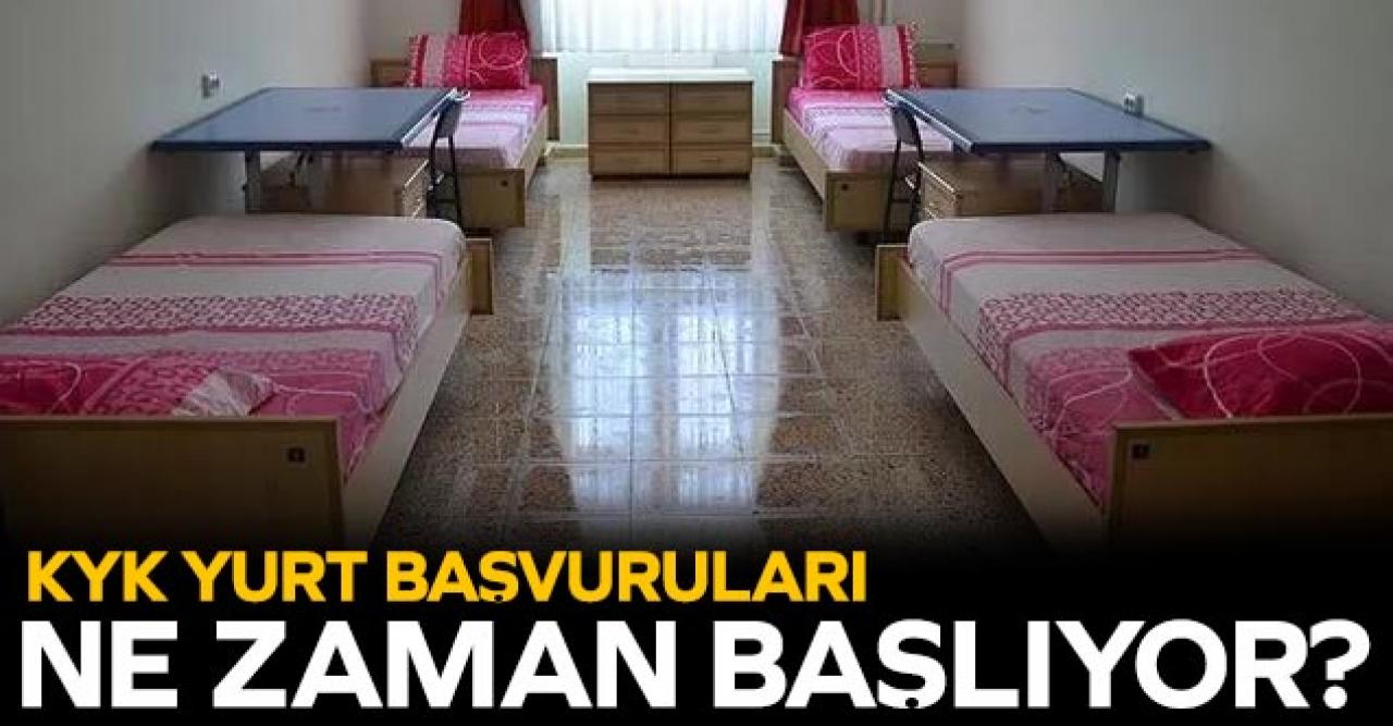 KYK yurt başvurusu ne zaman başlıyor? 2021 KYK yurt başvurusu tarihleri belli oldu mu