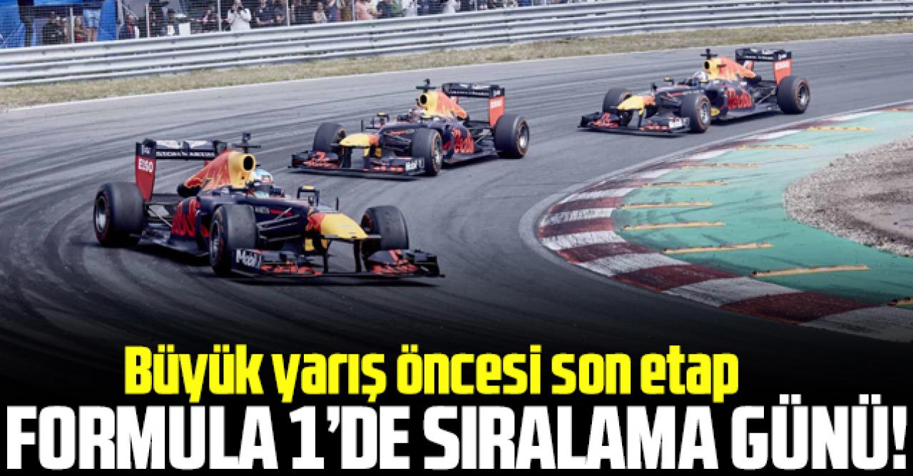 2021 Formula 1 (F1) Hollanda GP (Grand Prix) yarışı sıralama turları canlı izle | S Sport canlı izle