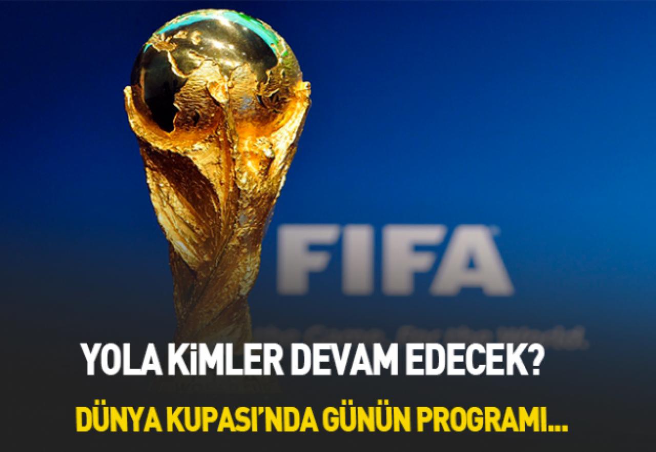 Dünya Kupası'nda günün programı