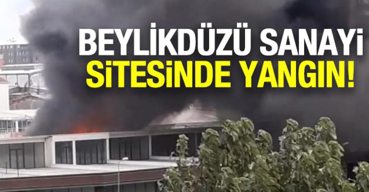 Beylikdüzü Birlik Sanayi Sitesi'nde yangın