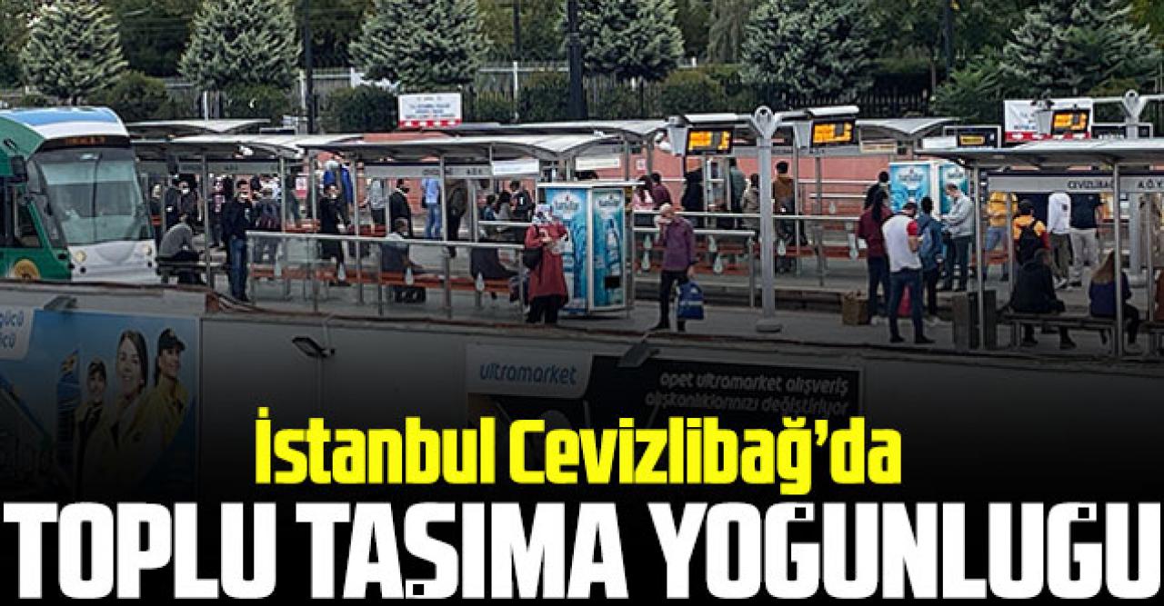 Yağış Cevizlibağ'da trafiği durdurdu, toplu taşımada yoğunluk oluşturdu