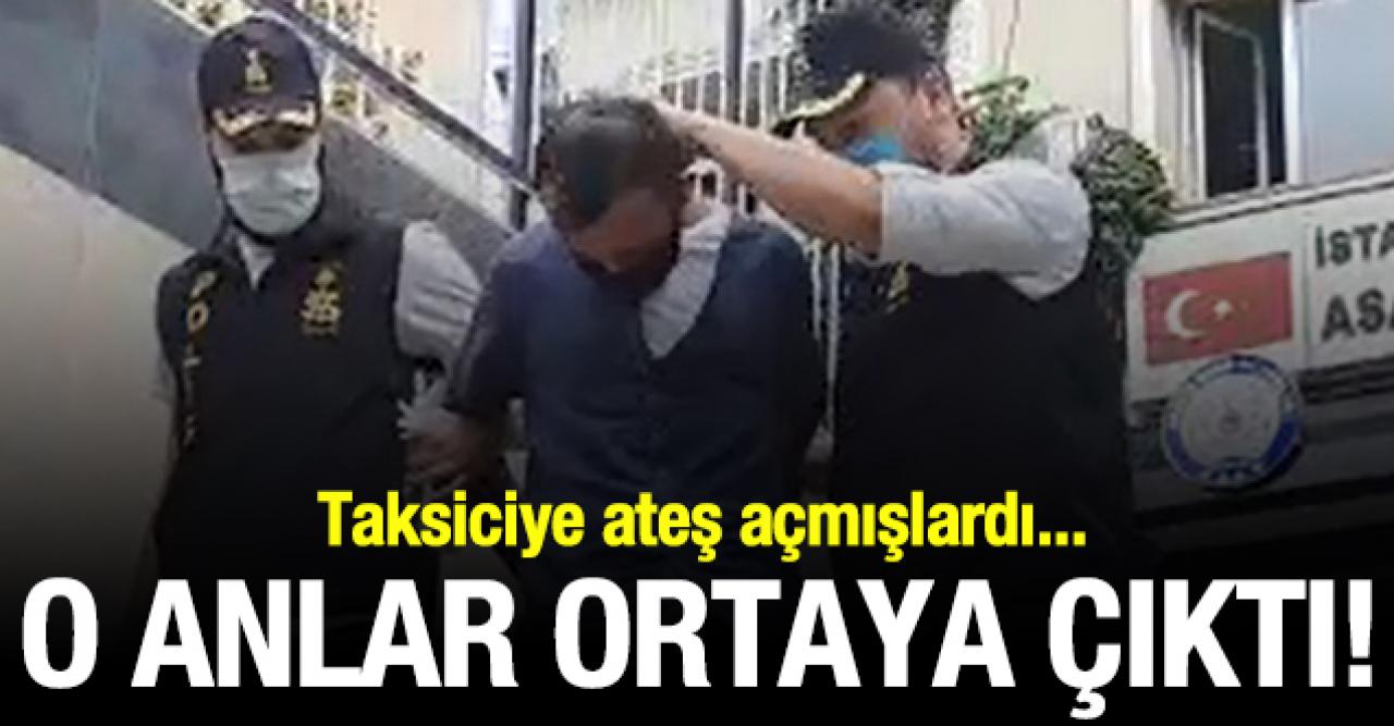 Taksiciye ateş açan şüğhelilerden bri yakaladı