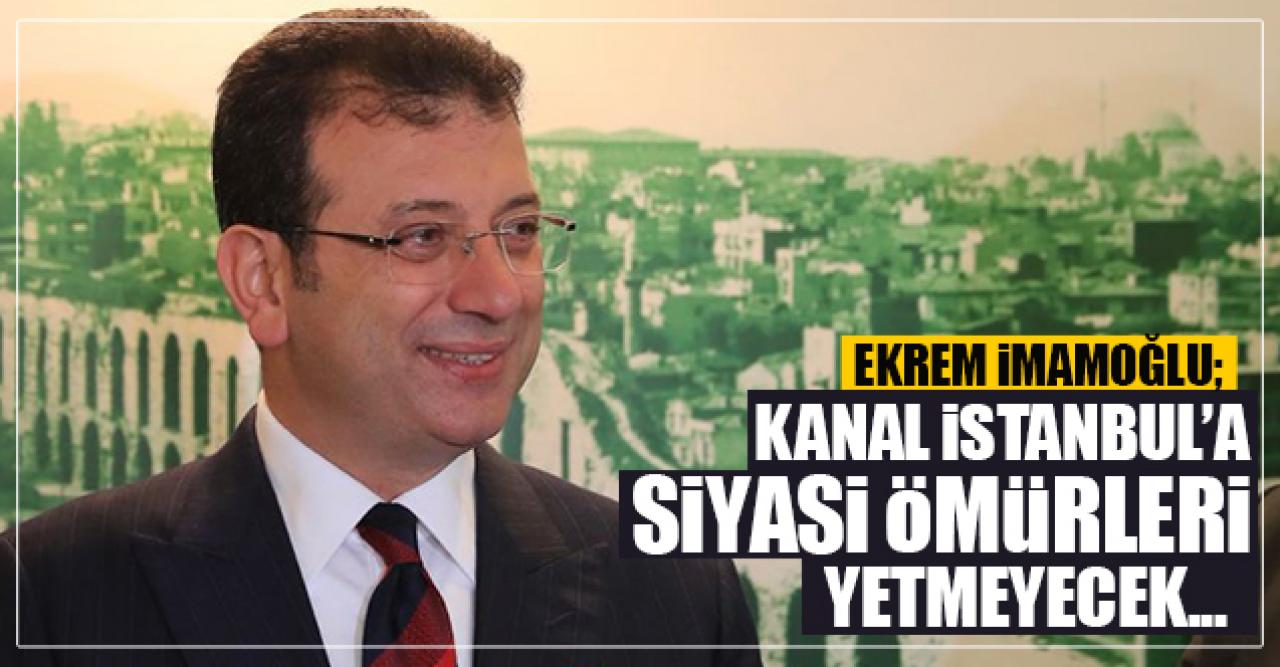 Ekrem İmamoğlu: Kul hakkı yiyorlar