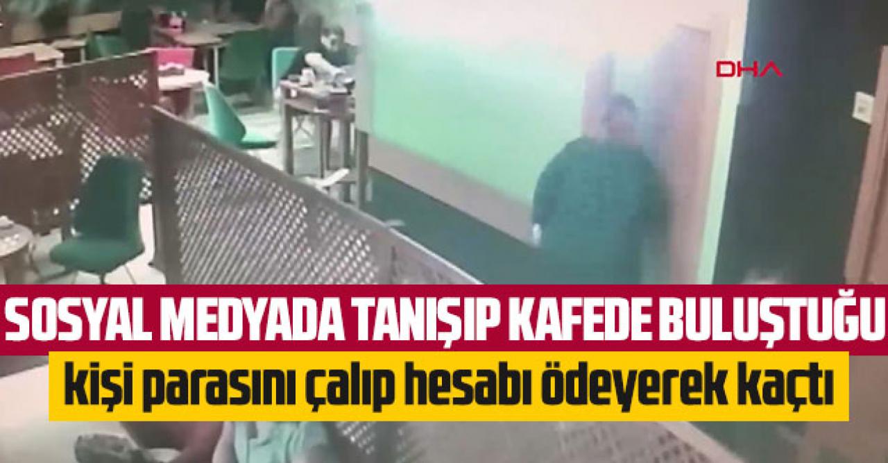 Esenyurt'ta buluştuğu kadının parasını çaldı, hesabı ödeyip kaçtı