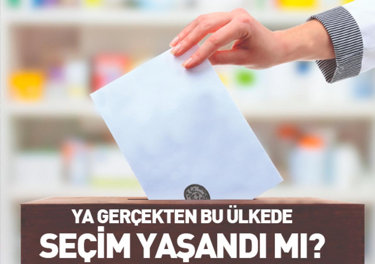 Ya gerçekten bu ülkede seçim yaşandı mı?