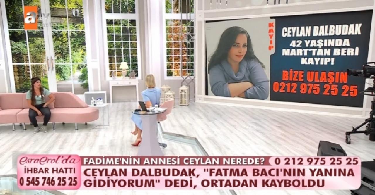 Esra Erol'da Fadime kimdir? Ceylan Dalbudak nerede Fatma Bacı'nın yanında mı