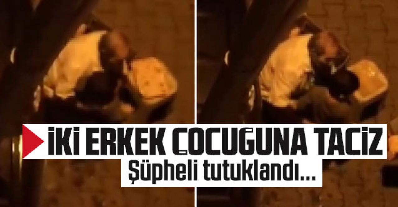 Güngören'de iki erkek çocuğuna taciz! Şüpheli tutuklandı...