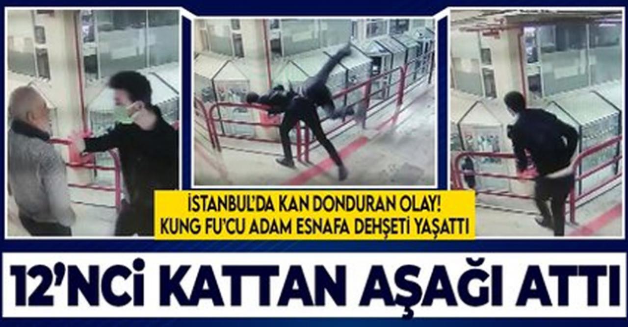 12'nci kattan attığı esnaf ağır yaralanan şahıs tutuklanmamak için yalvardı