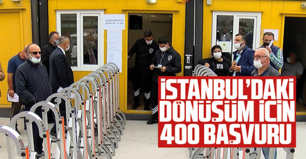 İstanbul'daki dönüşüm için 400 başvuru