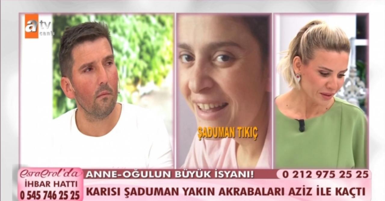 Esra Erol'da Ömer Tıkıç ve Şaduman Tıkıç kimdir? Aziz ile kaçtı mı