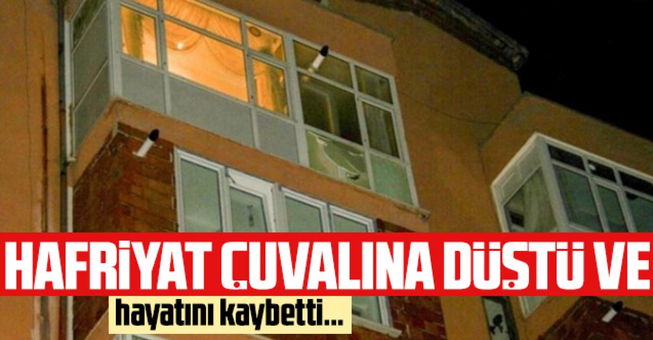 Hafriyat çuvalına düşen 8 yaşındaki çocuk hayatını kaybetti