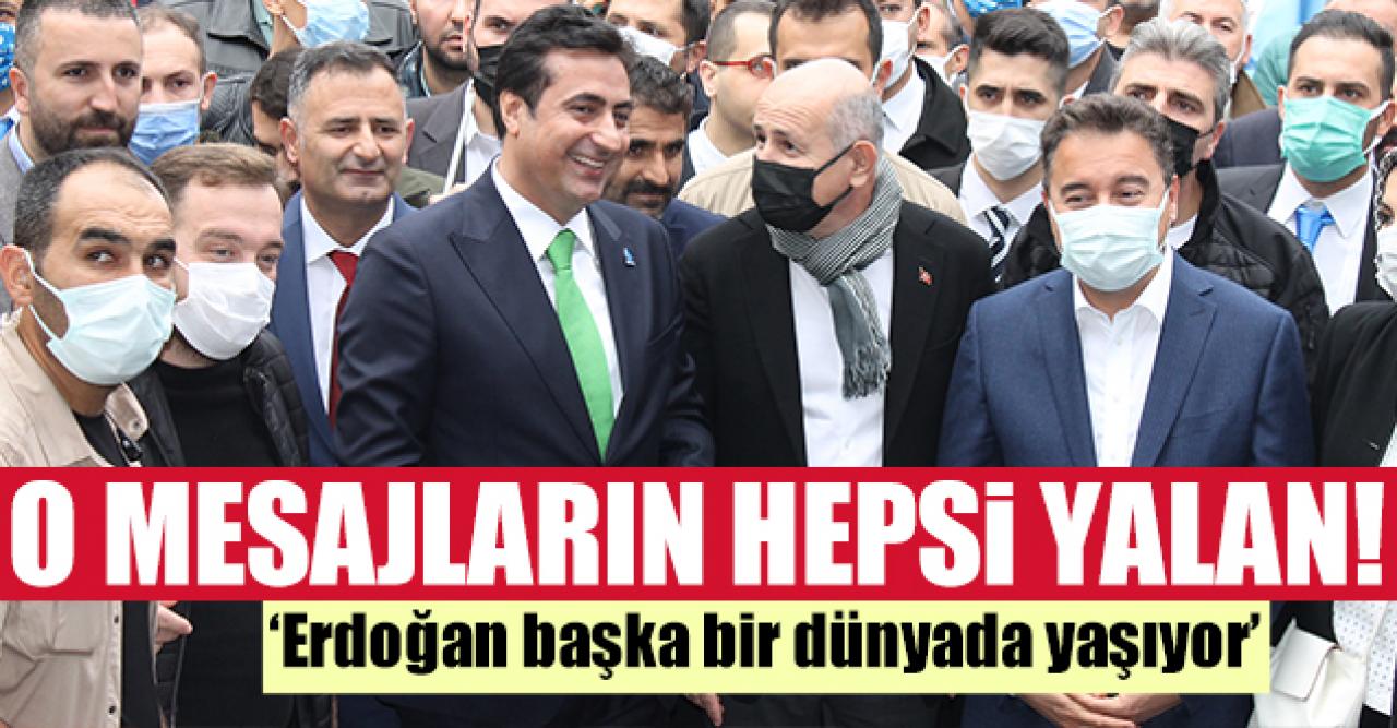 Ali Babacan: O mesajların hepsi yalan!