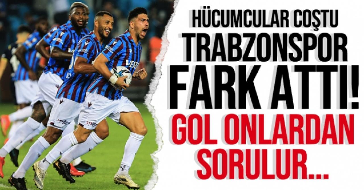 Hücumcular coştu, Trabzonspor o alanda fark attı!