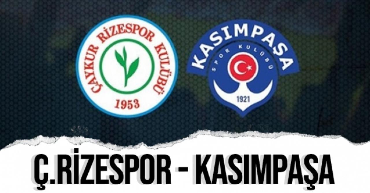 Çaykur Rizespor Kasımpaşa maçı canlı izle | Bein Sports 1 canlı izle ve yayın akışı