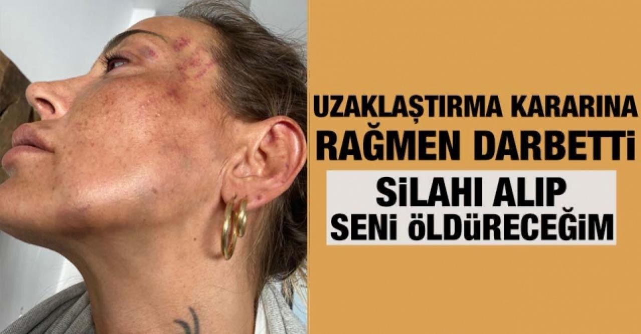 Uzaklaştırma kararına rağmen otomobilde eski sevgiliye dayağa tutuklama