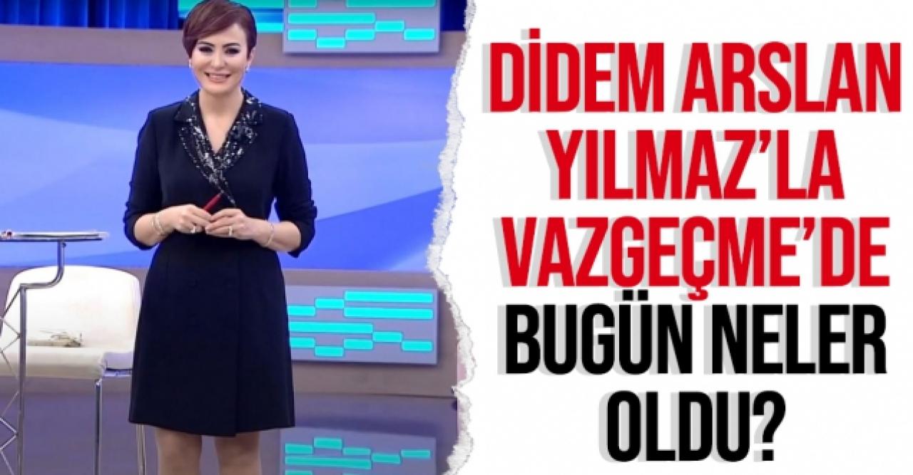 Didem Arslan Yılmaz'la Vazgeçme 25 Ekim Perşembe 284. bölüm SHOW TV Youtube Canlı İzle