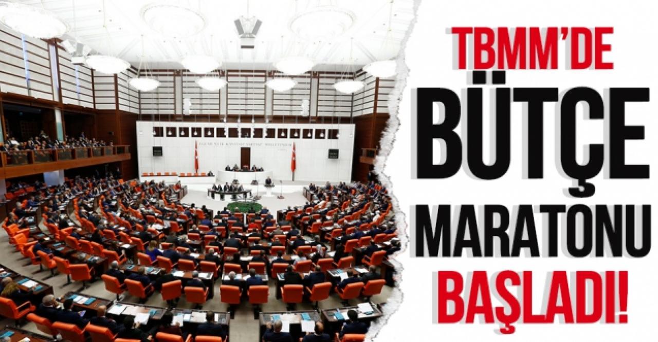 TBMM'de 2022 bütçesi için görüşmeler başladı