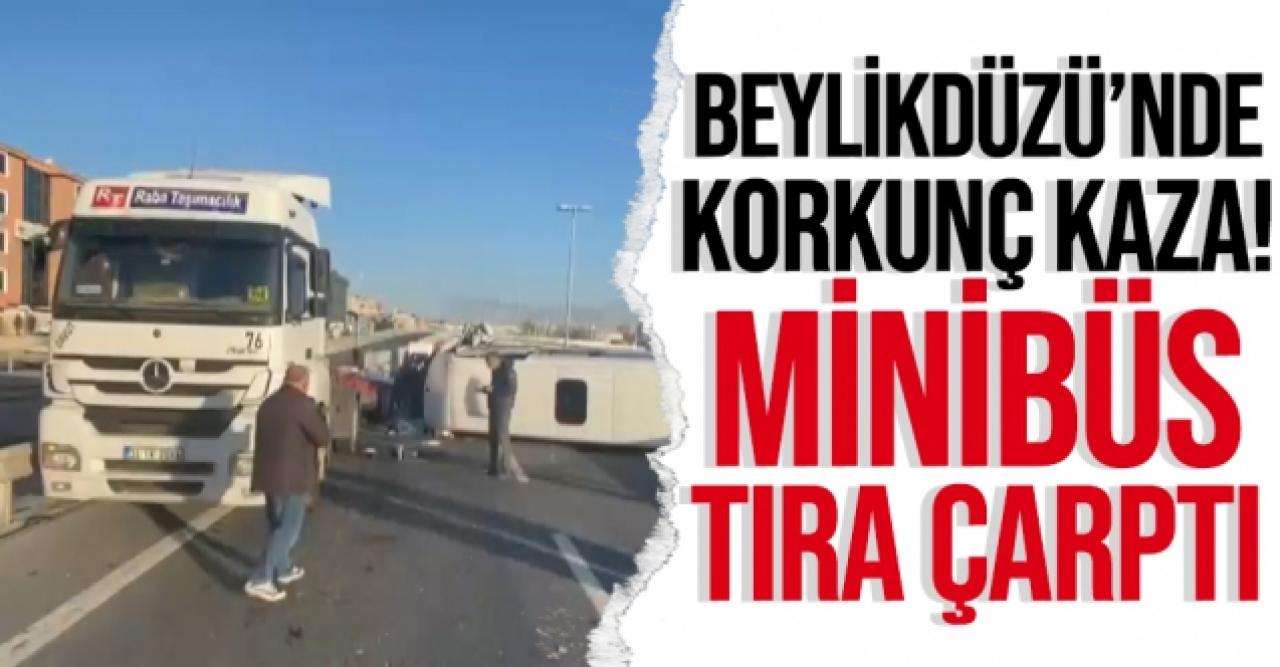 Beylikdüzü'nde korkunç kaza: 8 yaralı!