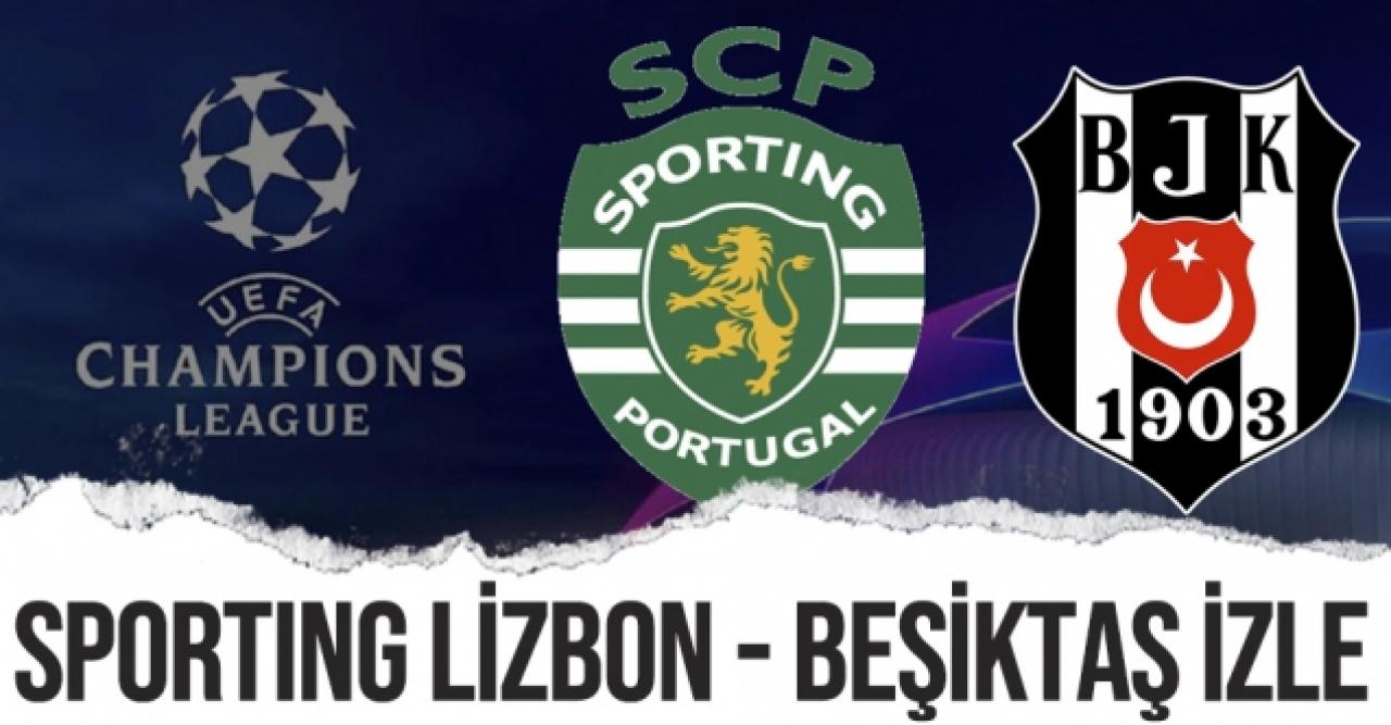 Sporting Lizbon Beşiktaş maçı şifresiz canlı izle | EXXEN canlı izle