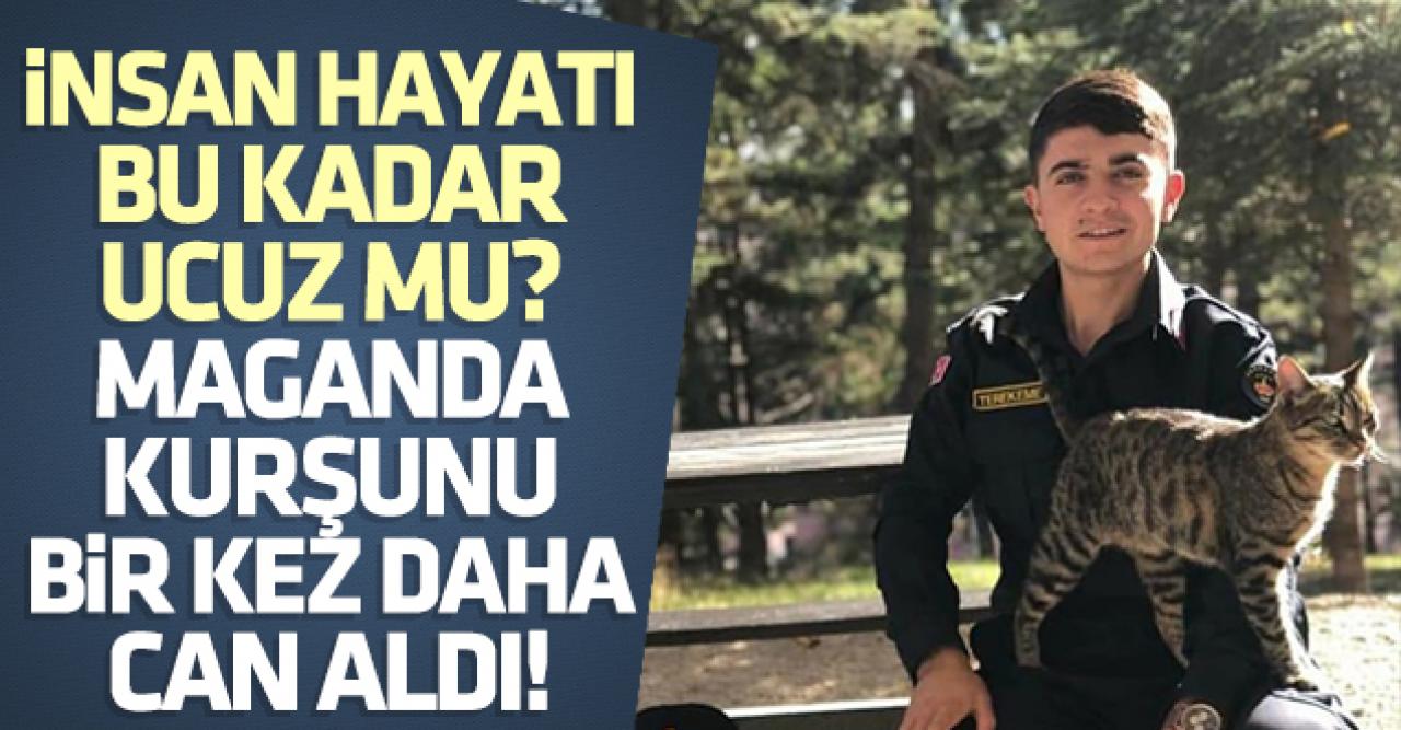 İnsan hayatı bu kadar ucuz mu? Maganda kurşunu yine can aldı