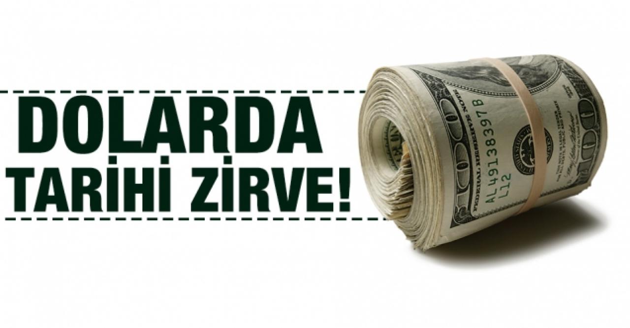 Dolar rekor tazeledi!