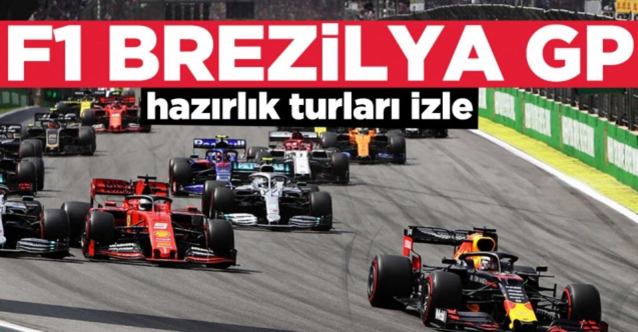 Formula 1 (F1) Brezilya Grand Prix'i (GP) hazırlık turları saat kaçta ve hangi kanalda? Hazırlık turları canlı izle