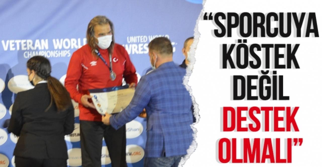 Zeki Bayraktar: Sporcuya köstek değil destek olmak gerekir