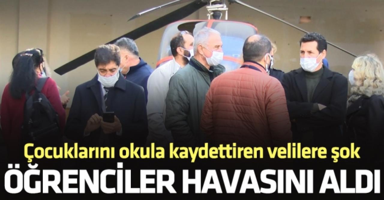 Öğrenciler hava aldı!