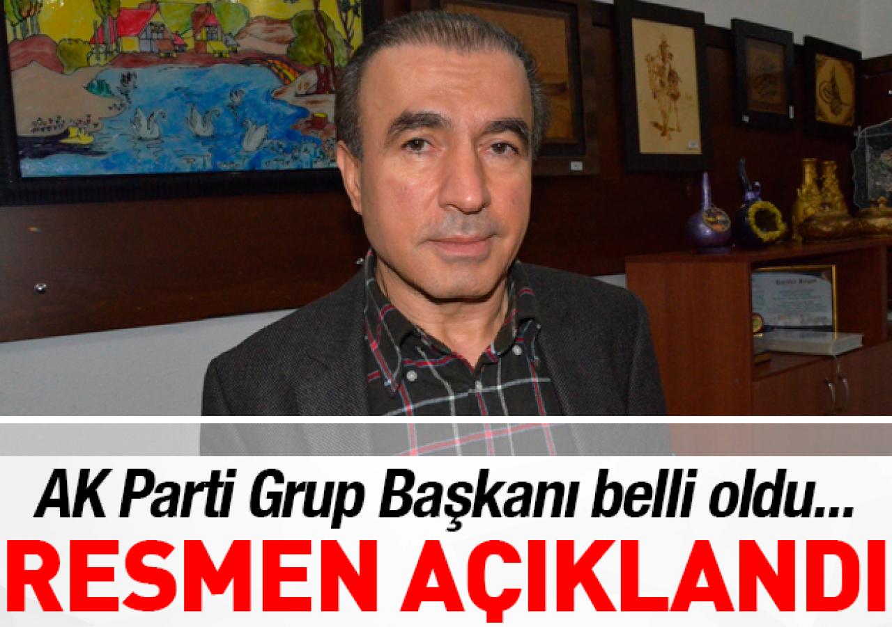 AK Parti Grup Başkanı belli oldu!