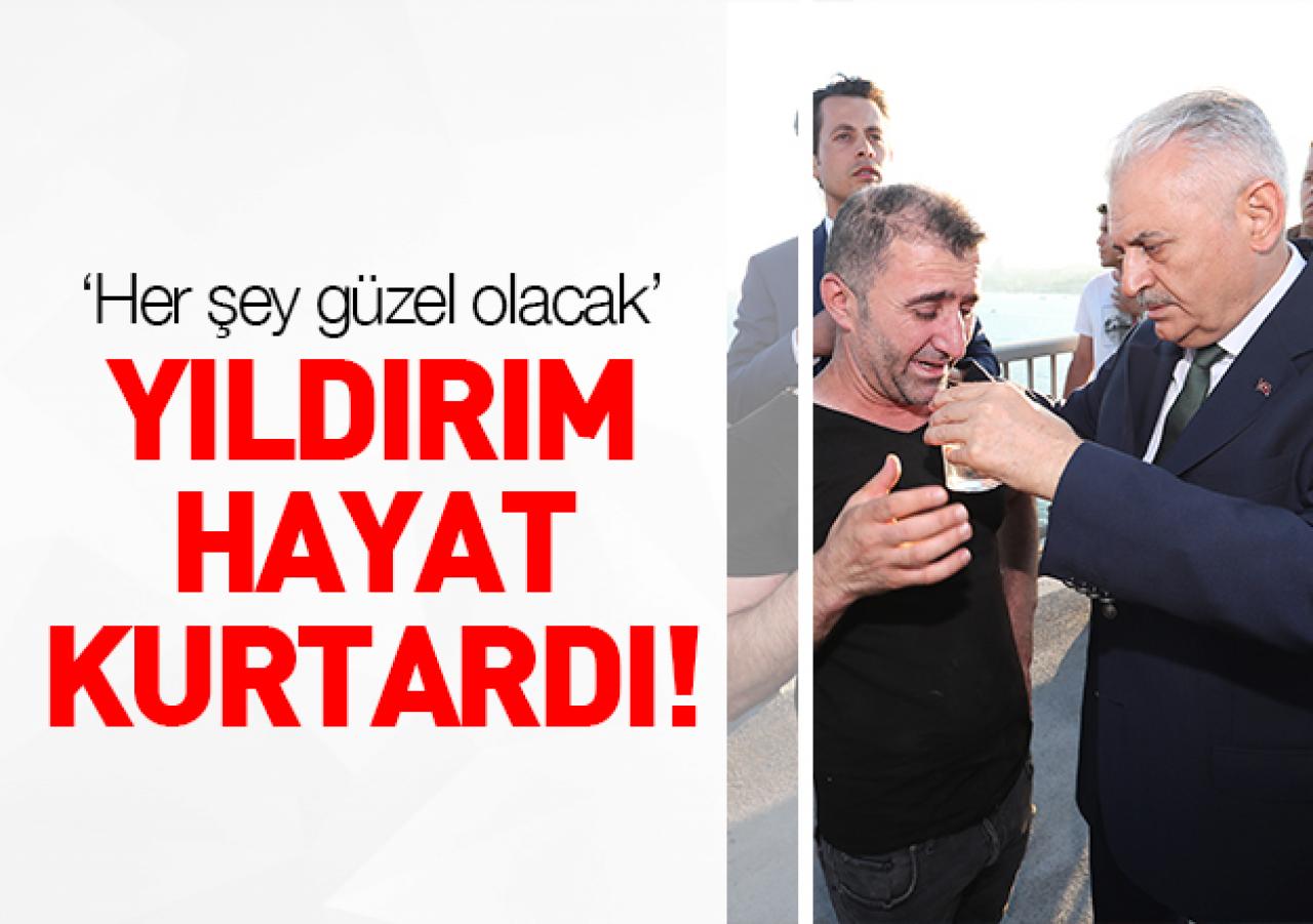 Yıldırım hayat kurtardı