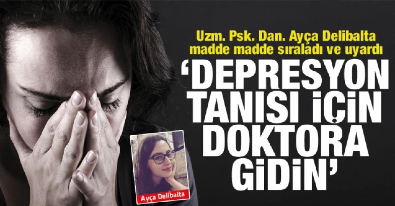 Depresyon tanısı için doktora gidin