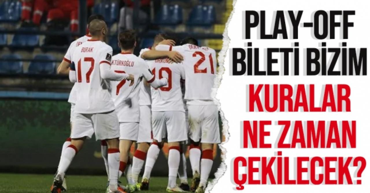 Türkiye'nin rakibi kim? Dünya Kupası play-off kura çekimi ne zaman yapılacak