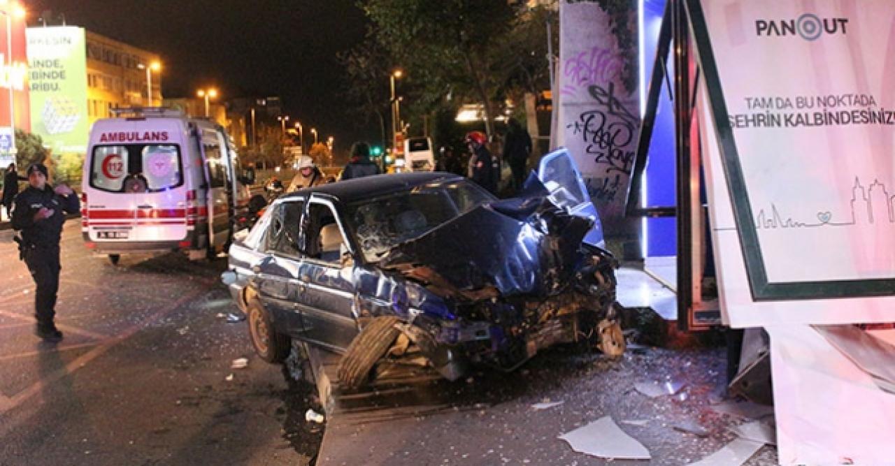 Beşiktaş'ta trafik kazası: 2 yaralı