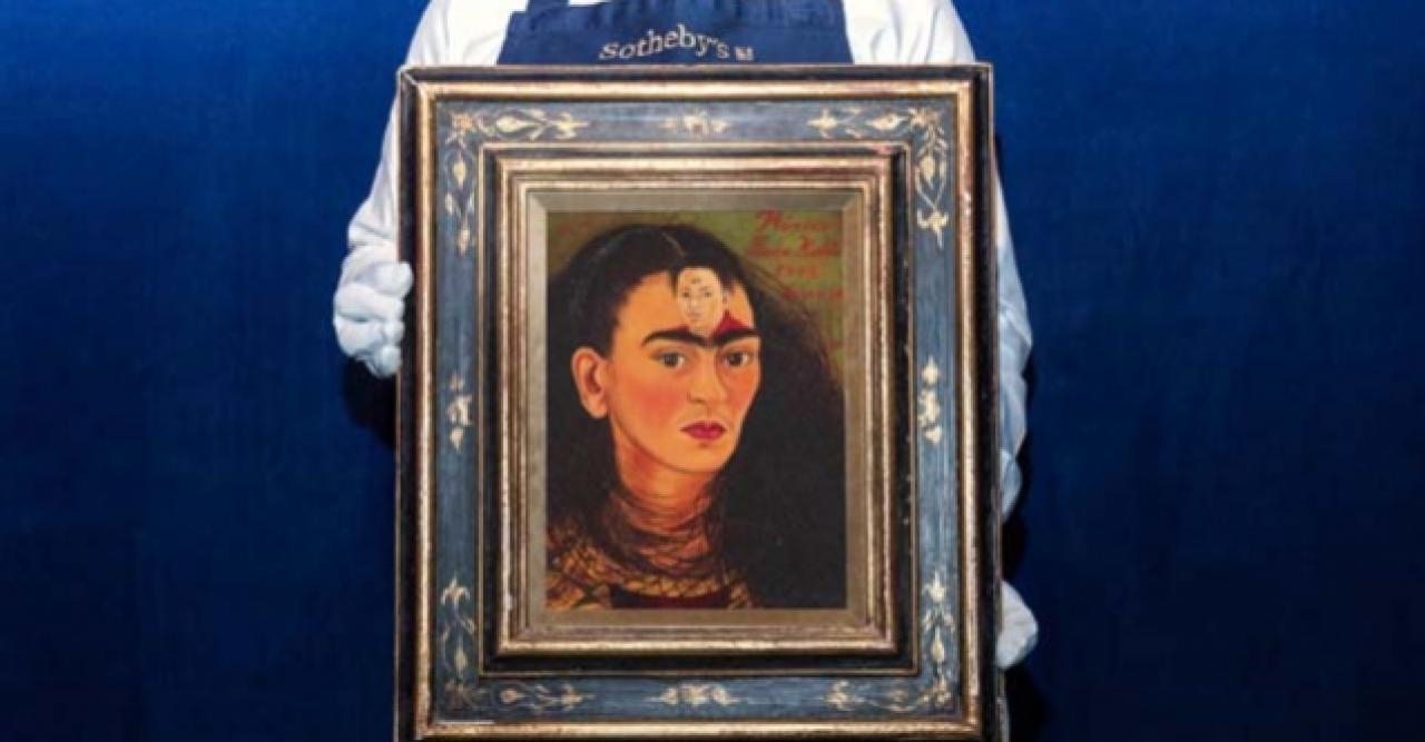 Frida Kahlo’nun son otoportresi, ABD’de 34,9 milyon dolara satıldı