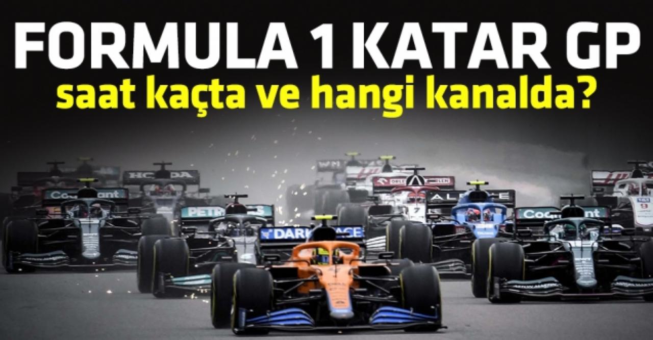 2021 Formula 1 (F1) Katar Grand Prix'i (yarışı) saat kaçta ve hangi kanalda?