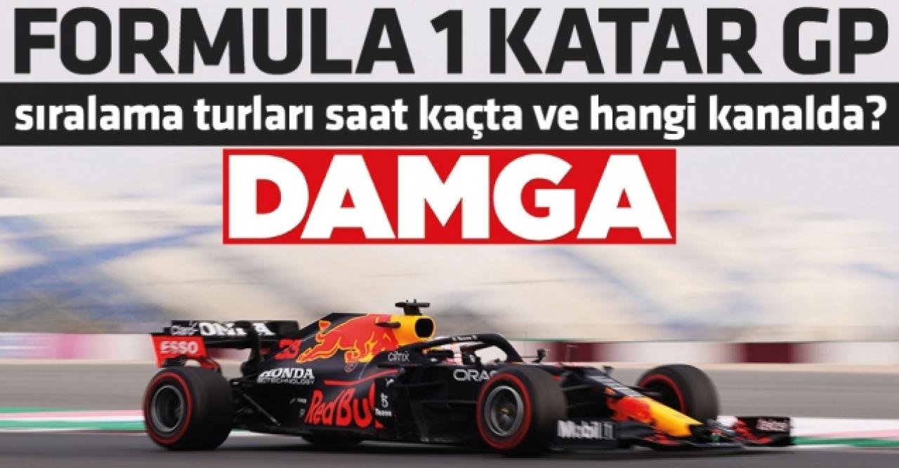 2021 Formula 1 (F1) Katar Grand Prix'i (yarışı) sıralama turları saat kaçta ve hangi kanalda? Canlı izle